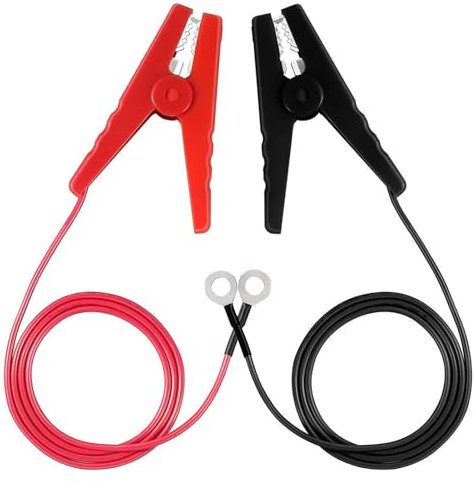 Weidezaungerät Verbinder - Elektrozaun Clips, Weidezaunsystemdraht, Weidezaun-Sprungkabel, Weidezaunsystemdraht 2 Stück, Weidezaungerät Bleidraht