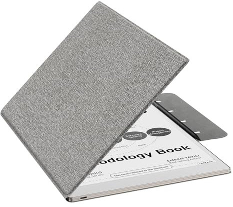 MoKo Étui pour Remarkable Paper Pro 2024 11,8, Étui Magnétique Ultra-Mince Léger avec Large Fermoir de Protection pour Stylo, Mise en Veille/Réveil Automatique pour Remarkable Pro 11,8, Denim Gris