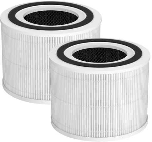 Luripid 2-Pack 240 Replacement Filter Compatible with PuroAir 240 Air Purifier, 3-in-1 True HEPA Air Purifier Filter, Fit For Puroair HEPA 14 Air Purifier Filter Replacement