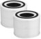 Luripid 2-Pack 240 Replacement Filter Compatible with PuroAir 240 Air Purifier, 3-in-1 True HEPA Air Purifier Filter, Fit For Puroair HEPA 14 Air Purifier Filter Replacement