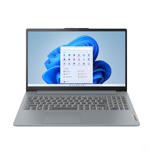 Lenovo IdeaPad Slim 3 Notebook 15,6” FHD (1920x1080), AMD Ryzen 7 7730U, RAM 16GB, 512GB SSD, Grafica Integrata, WiFi 6, Windows 11 Home - Arctic Grey