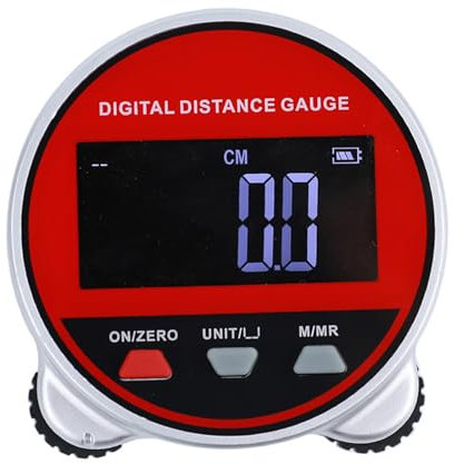 Digitales Maßband, 199,9 m lange Entfernung, elektronisches Rolllineal, LCD-Display, Rolldistanz-Messwerkzeug