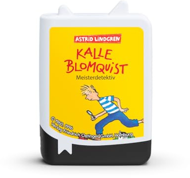 tonies Hörfigur für Toniebox, Book, Kalle Blomquist - Meisterdetektiv, Hörspiel für Kinder ab 9 Jahren, Spielzeit ca. 240 Minuten