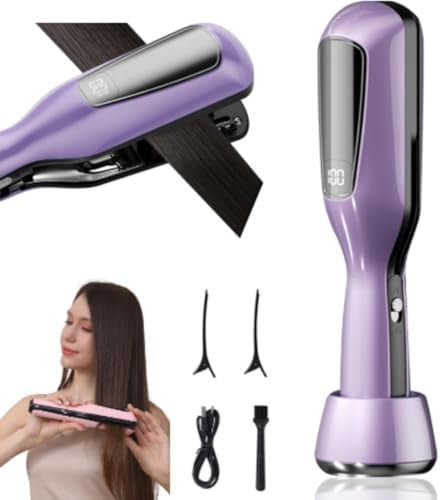 2 En 1 Coupe Fourche Cheveux,peigne fourche cheveux,tondeuse cheveux,Avec Ions Négatifs, élimine Les Pointes Fourchues Et Les Cheveux Abîmés, Rechargeable Par Usb, Idéale Pour La Maison Et Les Voyage