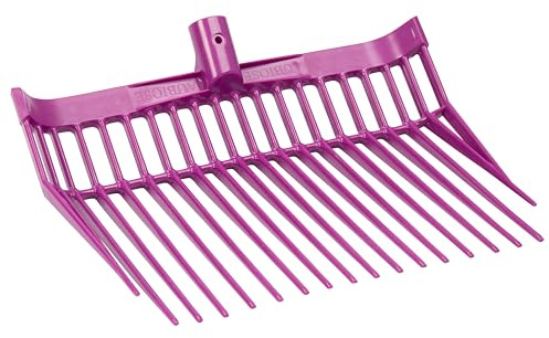 Future Distribution Aubiose Future Fork Head without Handle, Shavings Fork Head, Plastic, Includes Nut and Bolt, stable, horse, manure