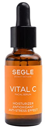 Segle Clinical | Vital C Serum | Feuchtigkeitscreme mit Vitamin C und Hyaluronsäure | Anti-Flecken | Parabenfrei | 30ml