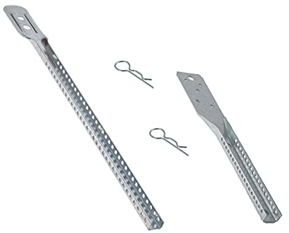 FRÜH Schnellbautechnik Nonius-Abhänger SET für 200-500 mm Deckenabhängung 100 Stück (200-300 mm), Silber