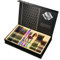 Faizee Möbel | Besteck Set Edelstahl für 6 Personen 24-teiliges Besteckset hochglanzpoliert Spülmaschinenfest Gift Box (Regenbogen)