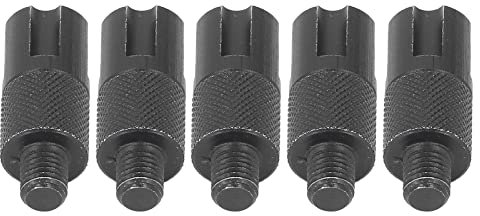 Angel-Schnellverschluss-Adapter, 5-teiliger Angel-Schnellverschluss-Adapter Karpfenruten-Pot-Bank-Sticks-Anschluss f¨¹r BissanzeigerOther fishing tools and accessories