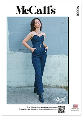 MCCALLS M8360F5 Misses' Jumpsuit by Brandi Joan F5(16-18-20-22-24)