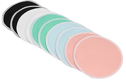 10 Coppette Assorbilatte Lavabili Super Morbide, Ad Alto Assorbimento, Supporto Impermeabile per Coppette per Reggiseno Premaman