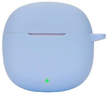 FTRONGRT Bluetooth-Kopfhörer Schutzhülle für Honor Earbuds X6, Stoßfest, Bluetooth-Kopfhörerhülle aus Silikon mit Honor Earbuds X6 Bluetooth-Kopfhörer.Himmelblau