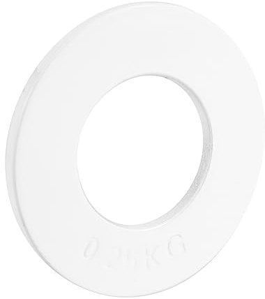 VANZACK 0.25kg Large Single Hole Barbell Plate Durable Grip Weight for Strength Training Compact Design for Home and Gym Use for Building Muscle and Mass