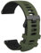 Amzpas für Uhrenarmband 20mm 22mm Armband Damen Herren,Neues Silikon Sport Ersatzarmbänder Uhrenarmband für 20mm 22mm Armband (22mm, Grün Schwarz)