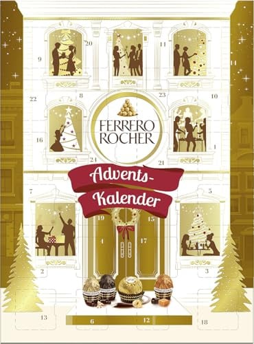 Ferrero Rocher & Goldene Momente Adventskalender 2026-258g