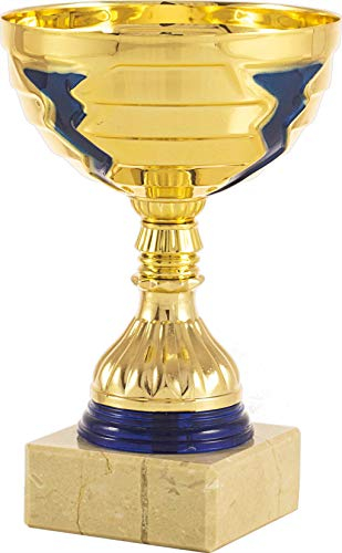 Art-Trophies at81181 Trophée de Sport, Or/Bleu, Taille Unique