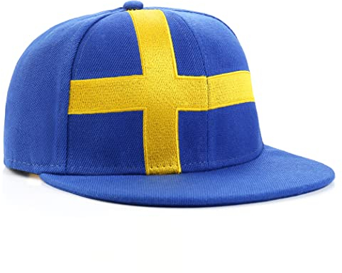 Underground Kulture Sweden Blue Snapback Olympics Baseball Cap