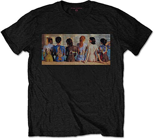 Pink Floyd T Shirt Body Paint Album Covers Band Logo Official Mens Black