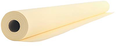 AROBA 1x Airlaid Tischdeckenrolle (Beige, 0,8 m x 24 m) - Stoffähnliche Tischdecke- Hochwertige Tischtuchrolle für Hotel Catering Geburtstag Restaurants Kommunion Taufe