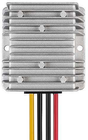 48V 12V wandler SUPERNIGHT DC Spannungswandler 12V 20A 240W Auto Netzteil Wandler Konverter Transformator Trafo Adapter Breit Eingang für Auto Motor LKW PKW Kfz Boot