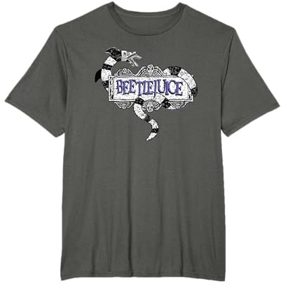 Beetlejuice Women's Sandworm Logo Camiseta