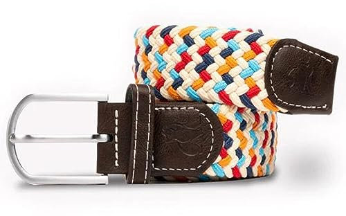 Swole Panda Recycled Woven Adjustable Belt Medium - Multicolour