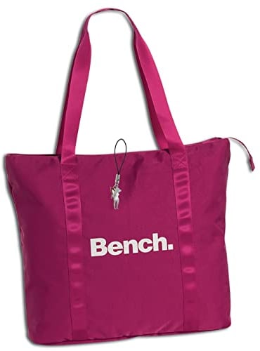 Bench. Damen Schulter Tasche Shopper Henkeltsche 43 x 40 cm (azalee)