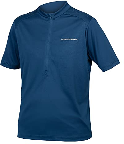 Endura Hummvee Ray II Kurzarm Jersey für Herren, Blaubeere, XL