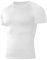 Niksa 1 Pack Kompressionsshirt Herren, Funktionsshirt Atmungsaktiv Sportshirt Herren Kurzarm Schnelltrocknendes Lauf Shirts Gym Shirt, Weiß, XL