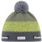 Eisbär Star Pompon Ski Austria Mütze Mehrfarbig – Exklusive Wintermütze mit Merino-Mix, Dreistreifen-Design & Kuschelfleece & Bommel, Skimütze – Offizielles Ski Austria Modell, Perfekt für kalte Tage