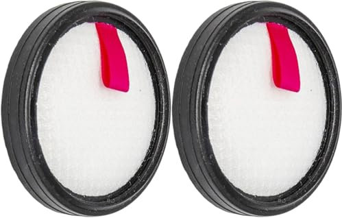 Daaxing Filtros lavables y reutilizables para aspiradora Cecotec para aspiradora de mano, compatible con INSE K370 N370 N300 sin bolsa, accesorios de repuesto (2 unidades)