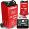 Cargador con función de carga rápida y arranque | Voltaje de carga 12V 24V | para baterías con una capacidad de 60 a 800 Ah | con ruedas