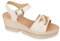 Valleverde VV49124F Sandali con Zeppa 6 Cm da Donna, Platform in Corda, Fibbia Decorativa, Cinturino alla Caviglia, Avorio (Avorio, Sistema Taglie Calzature EU, Adulto, Donna, Numero, Media, 36)
