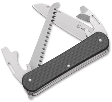 Fox Knives Vulpis 130-S4 CF Multifunktions Taschenmesser