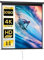 HOMCOM Écran de Projection de 99 Pouces, écran vidéoprojecteur, pour Home cinéma, 1:1 4K HD, Fixation Mur ou Plafond, 189 x 7 x 182 cm, Noir