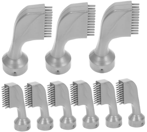 VICASKY 10 Stück Automatischer Haarfärbekamm Großformat Abs Für Salon Zuhause Leicht Tragbar Mit Weichen Borsten Zum Auftragen Von Haarfarbe Und Highlights