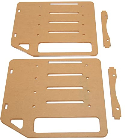 Festplattenhalterung, DIY -Festplattenhalterung Multi -Layer -HDD -Halterung mit Genauem Montageloch -HDD -Montage -Halterung für Desktop DIY Acryl -Festplatten -Rack (4 Schichten)