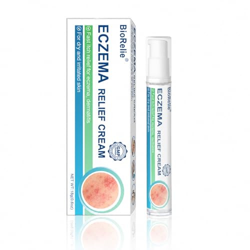 Crème Hydratant Corps & Crème Eczéma - Soulage les démangeaisons et rougeurs, Apaisante Réparatrice - Pour les peaux sèches et irritées, Fondante Non Collante 18g