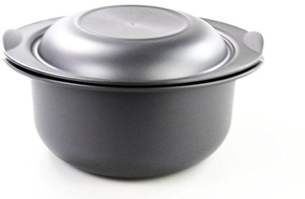 TUPPERWARE 5,0 L UltraPro rund Backform Auflaufform Kasserolle grau 10177