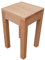 Martin Weddeling Beistelltisch Holztisch Buche massiv. Maße : 28x28x52cm hoch.