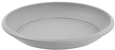 EDA - Soucoupe Cancùn Ø 38 cm - pour Pot de Fleurs Cancùn Ø 49,5 cm - Gris béton