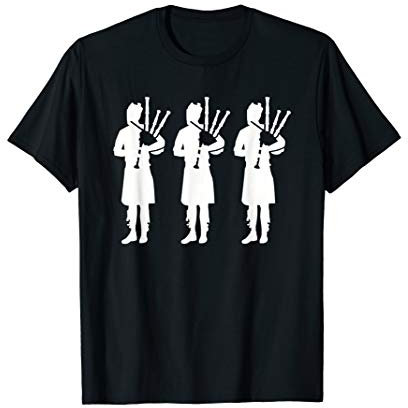 Dudelsack Spieler T-Shirt