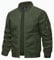 KEFITEVD Übergangsjacke Herren Jacke Sommer Männer Pilotenjacke US Army Jacke Bomber Jacket Frühlingsjacke Stehkragen Windjacke Herbst Dunkeloliv M