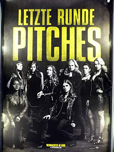 Letzte Runde Pitches - Pitch Perfect 3 - Teaser Filmposter 120x80cm gerollt (1)