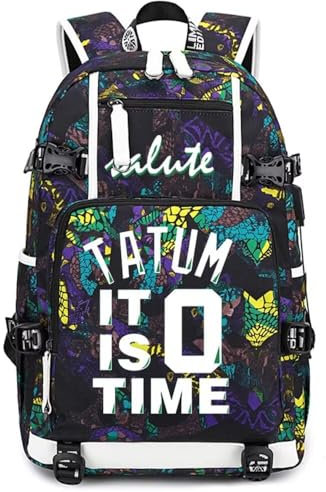 FANwenfeng Basketball Spieler 0 Multifunktions Rucksack Reise Laptop Fans Tasche für Männer und Frauen (B-Muster 1)
