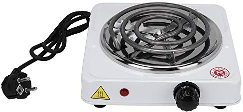 Plaques chauffantes électriques 1000W, Mini plaque chauffante pour cuisinière électrique portable pour café, table de cuisson de cuisine à brûleur unique(UE 220V)