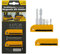 StealthMounts DeWALT XR & Flexvolt Gelb magnetischer Bit-Halter | Bit Organizer für Bohrer | Idealer Bit-Halter für DeWALT XR & Flexvolt-Bohrer und -Schlagschrauber (2er Pack)