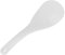 YIZAN Cuillere a Riz en Plastique Blanc de Cuisine