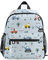 Mnsruu Kinder-Rucksack, Vorschule, Kindergarten, Büchertasche, Kindergarten, Reisetasche für Jungen und Mädchen, Kindertagesstätte, Fahrzeug, Tagesrucksack