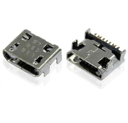 Desconocido Charging Connector for Samsung Galaxy Tab A E S Duos Grand Trend Lite Fame USB